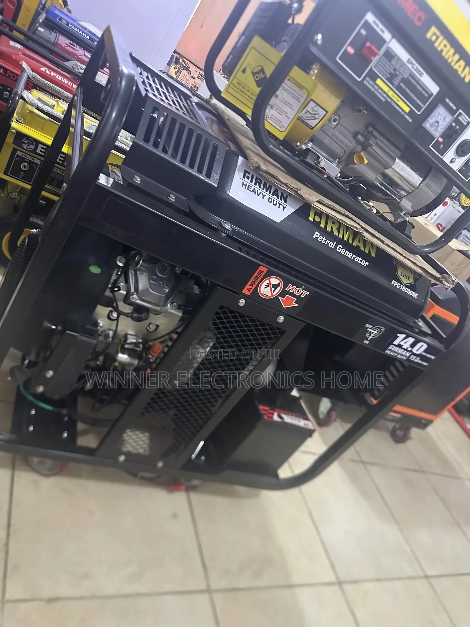 Firman 14kva Petrol Automatic Generator Noiseless Generator