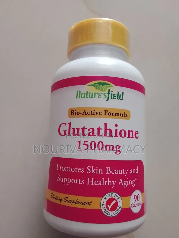 glutathione is used for skin whitening Nature's Field (Glutathione 1500mg) for sale