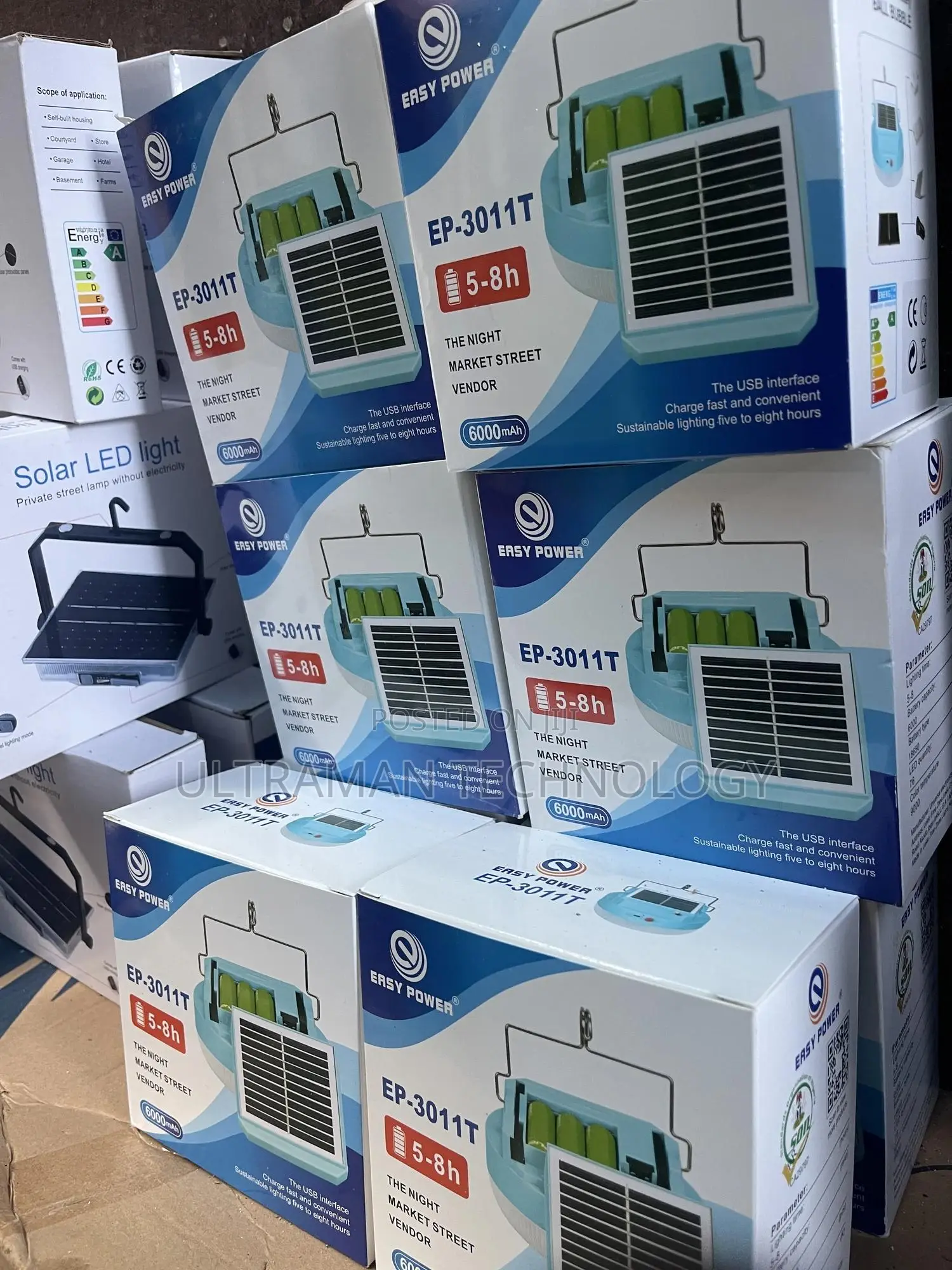 Solar Dc/Ac Rechargeable Led Bulb