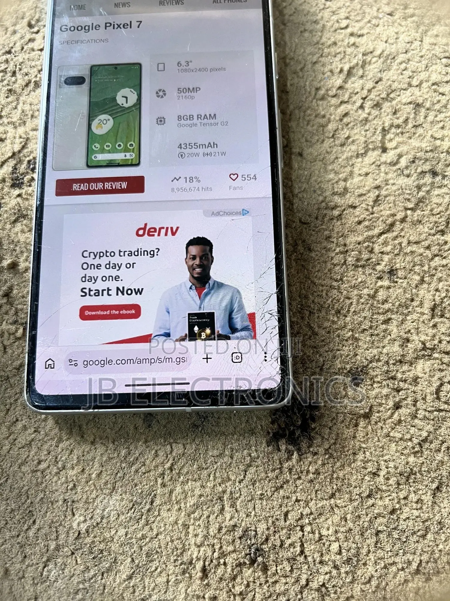 Google Pixel 7 256 GB White
