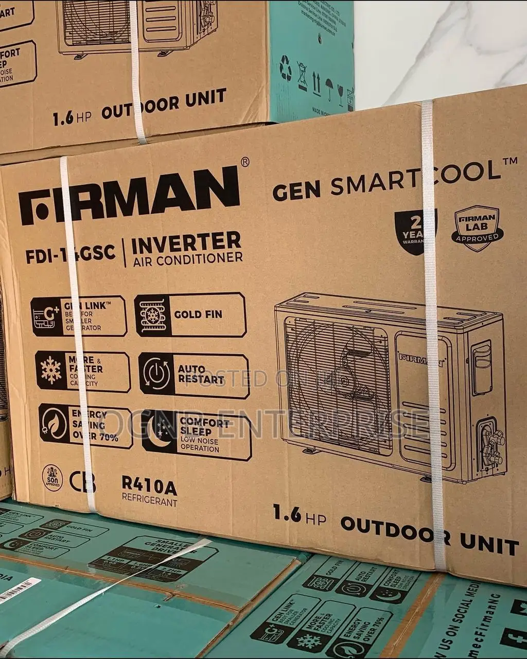 1.5hp Fireman Inverter Air Conditioner Split Unit AC