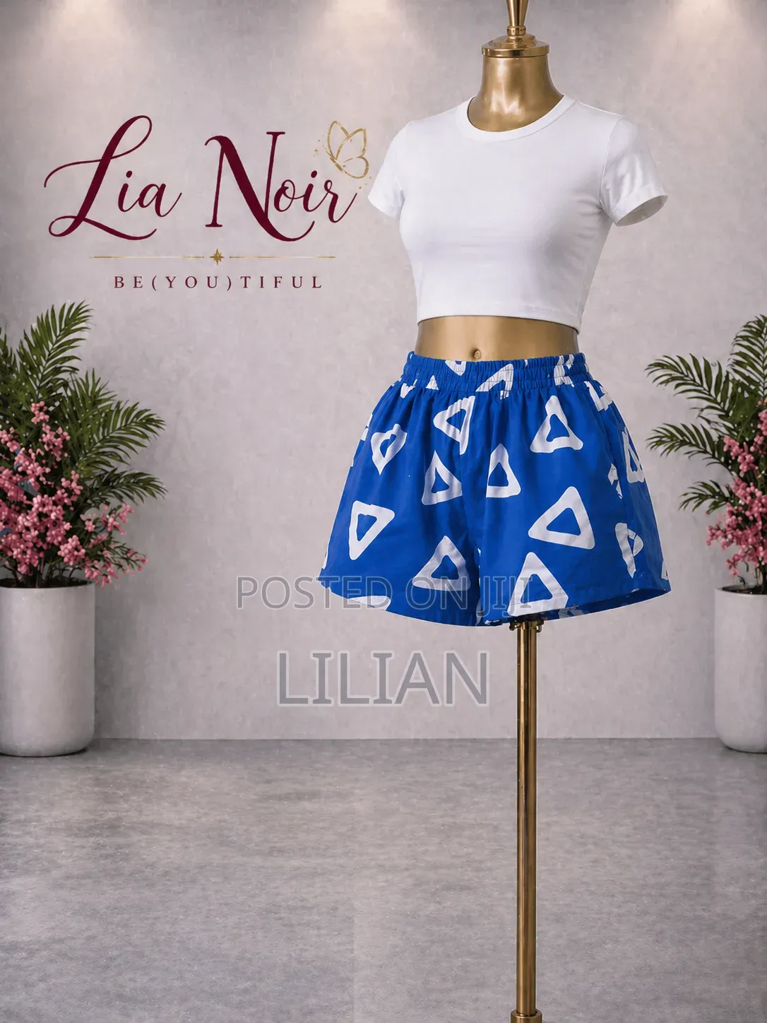 Ankara Print Short