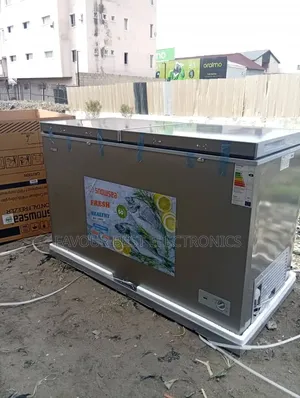 New Snowsea 500l Double Door Chest Freezer Fast Cooling With Key