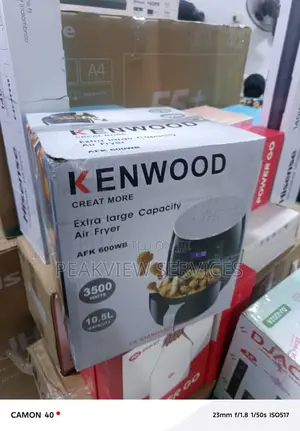 Kenwood Afk-600wb Twin Drawer Cooking Fryer