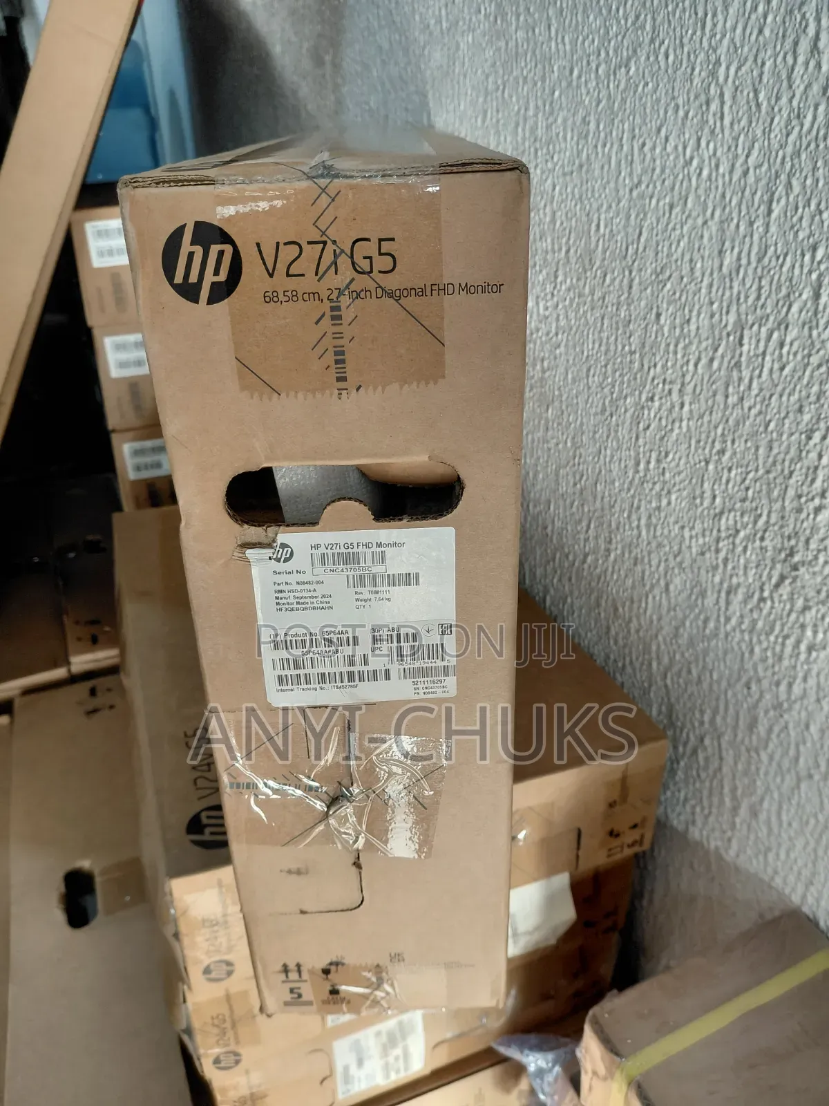 Hp V27i G5 27" Full Hd Ips Monitor