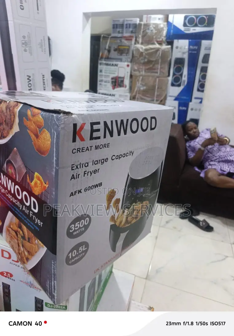 Kenwood 3500w Afk-600wb Dual Basket System