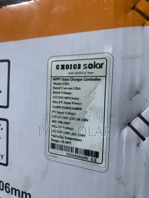 120ams 48v Choice MPPT Charger Controller