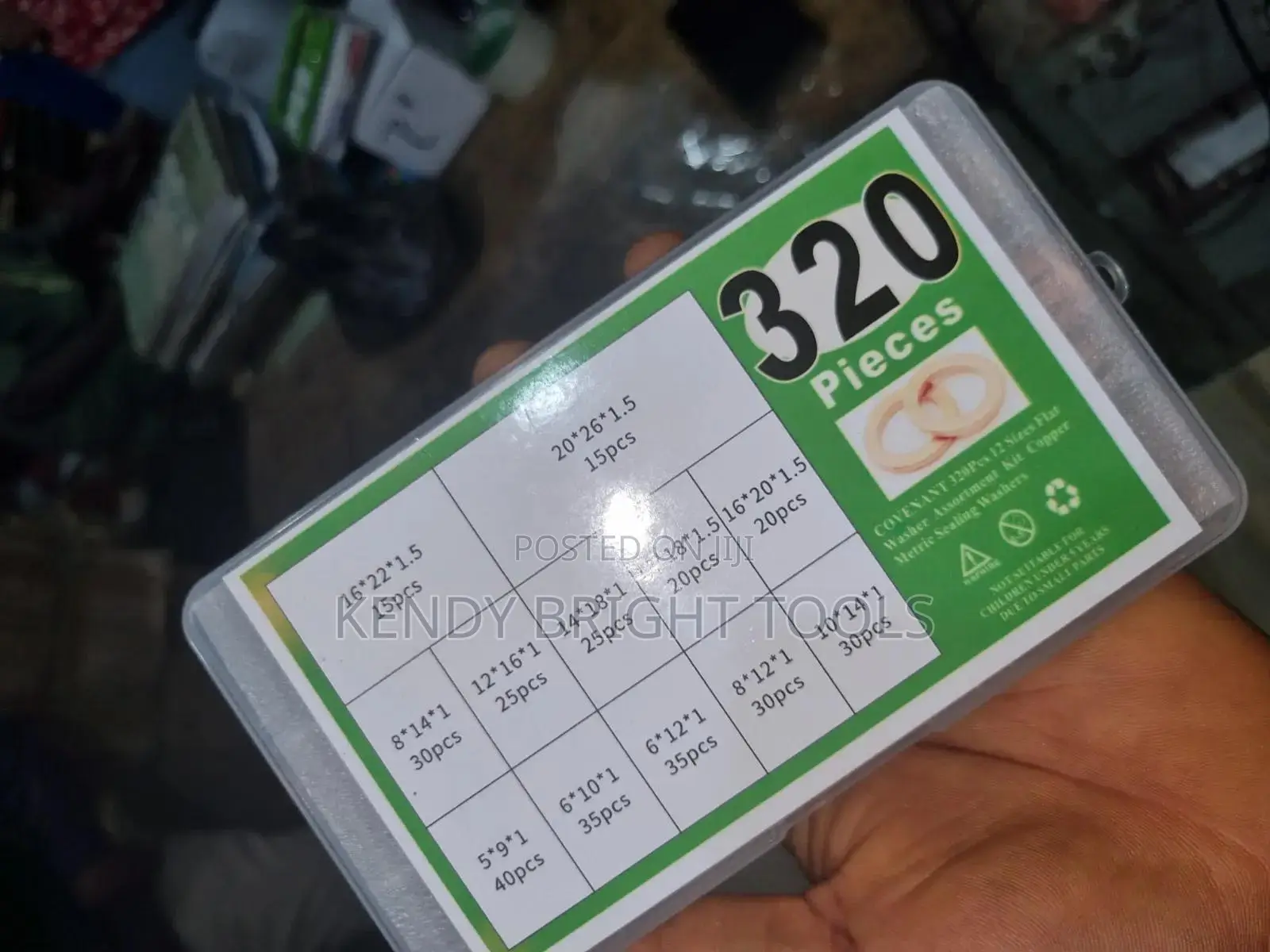Brass Washer 320pcs