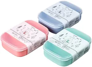 Lunch Box Pink 1pc 163 X 121 X 48hmm