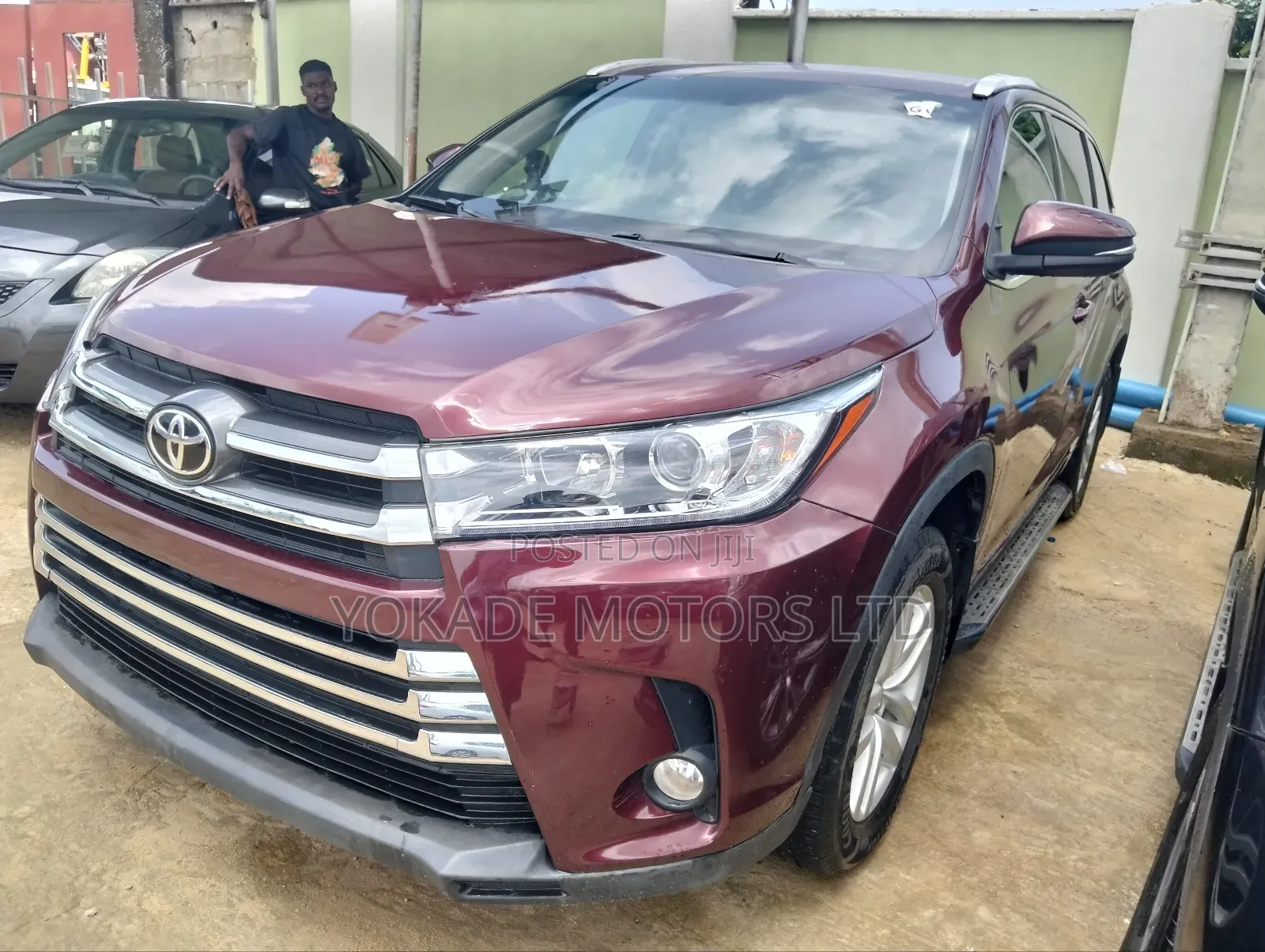 Toyota Highlander 2015 Red