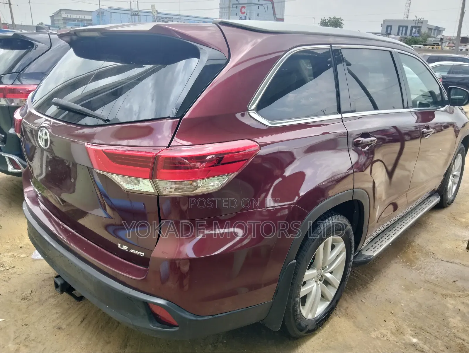 Toyota Highlander 2015 Red
