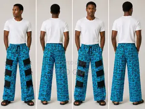 Exclusive Ankara Cargo Pant