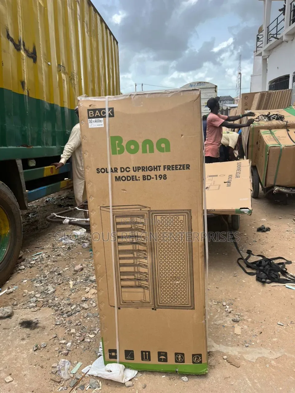 Bona Solar Upright Freezer