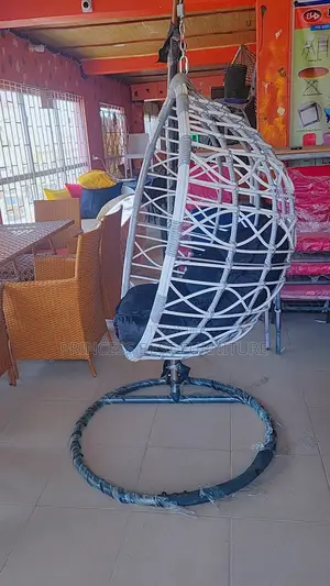 Swing Chair for Garden White