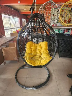 Swing Chair For Garden Black Color