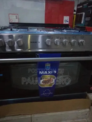 Maxi Cooker 4gas Burner and 2 Hot Plate Inox