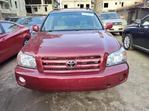 Toyota Highlander V6 2006 Red
