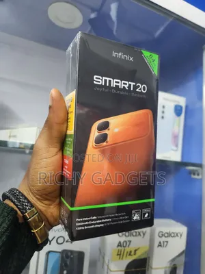New Infinix Smart 20 64 GB Black