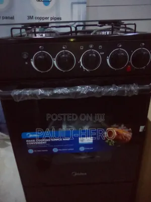 Midea Cooker 3 Burner and 1 Hot Plate 50×50