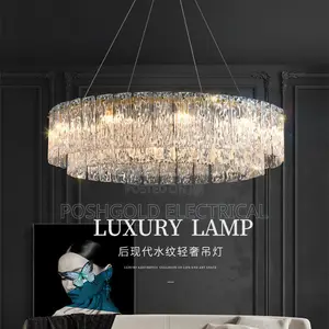 Round Tiered Crystal Chandelier X800mm