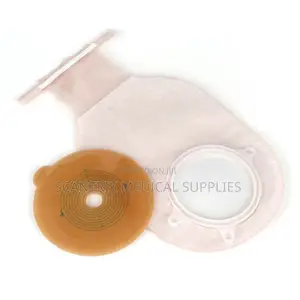 Two-Piece Colostomy Bag System for Flexible Use
