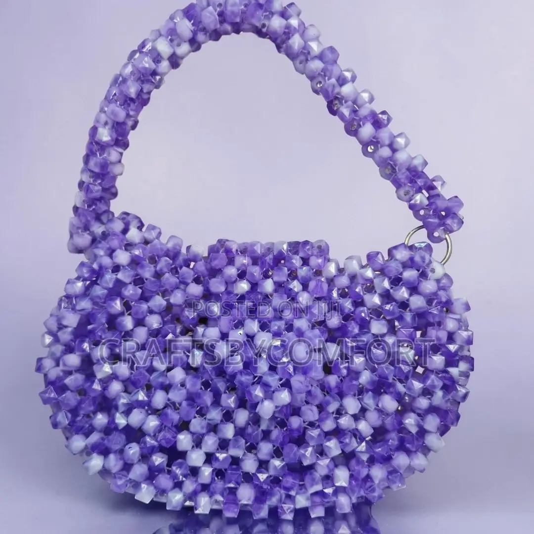 Adire Bead Beaded Bag