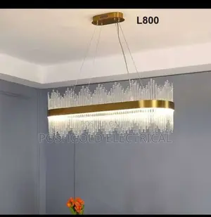 L800 Crystal Rod Linear Chandelier