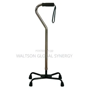 Quad Cane-Wide Base/Bronze Frame