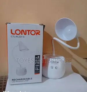 Lontor Rechargeable Led Reading Lamp - Rl207