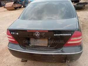 Mercedes-Benz C230 2007 Black