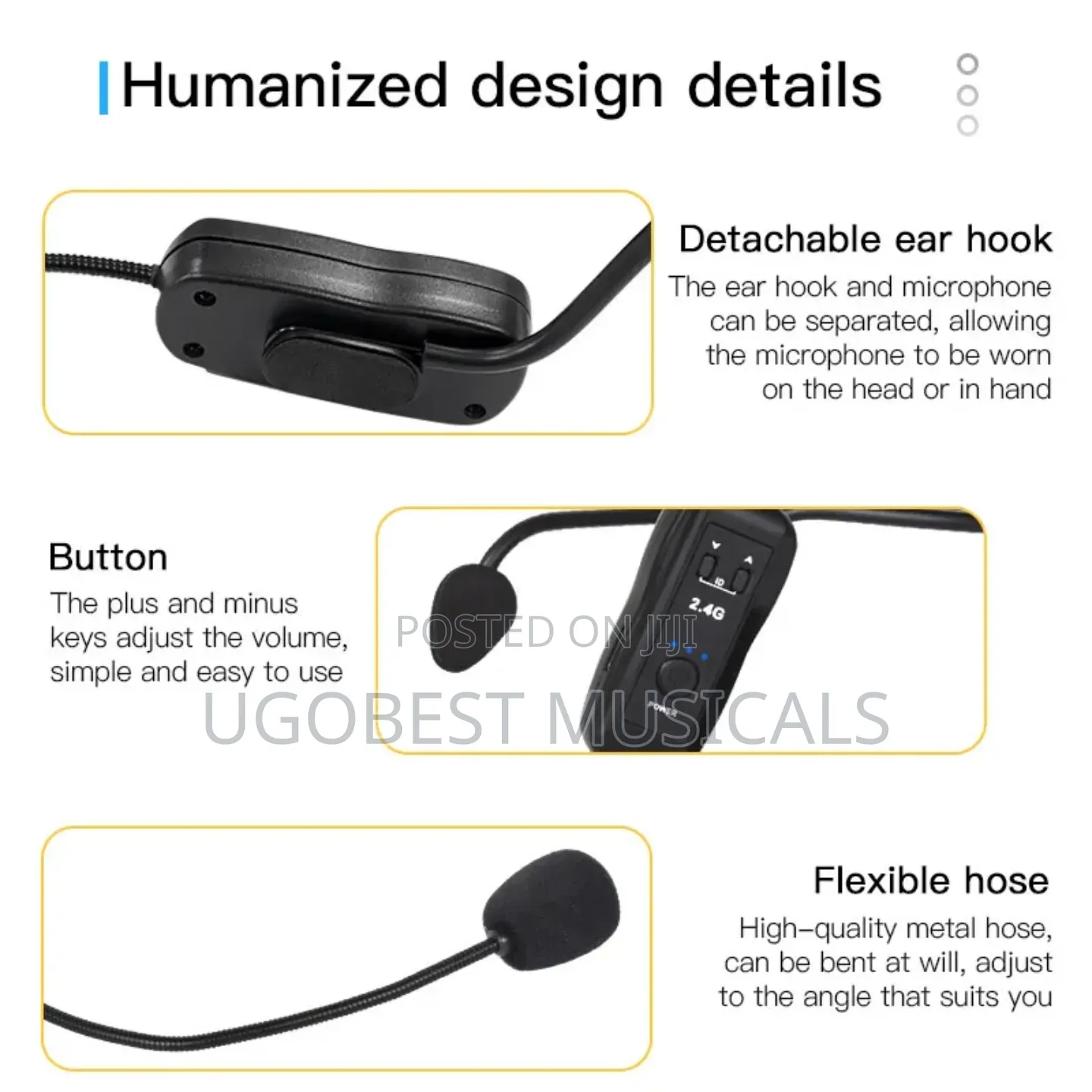 Wireless Headset Microphone System