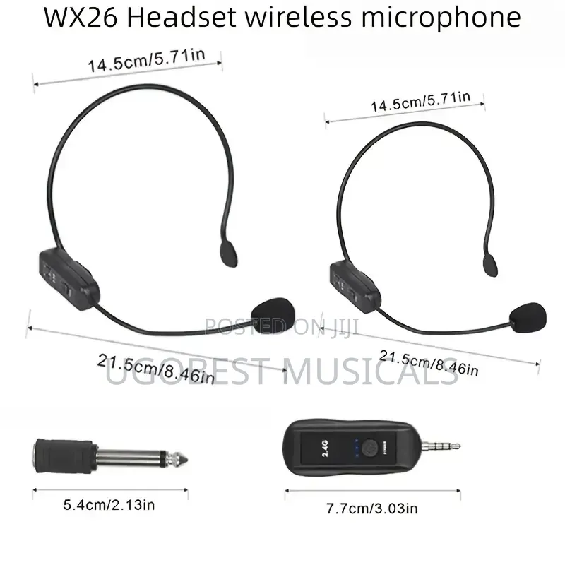 Wireless Headset Microphone System