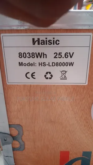 8kwh 24v Haisic Solar Lithium Ion Battery