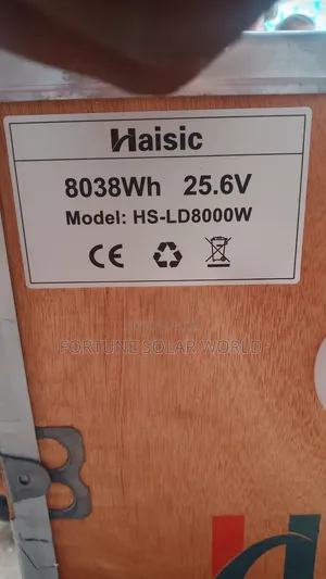 8kwh 24v Haisic Solar Lithium Ion Battery