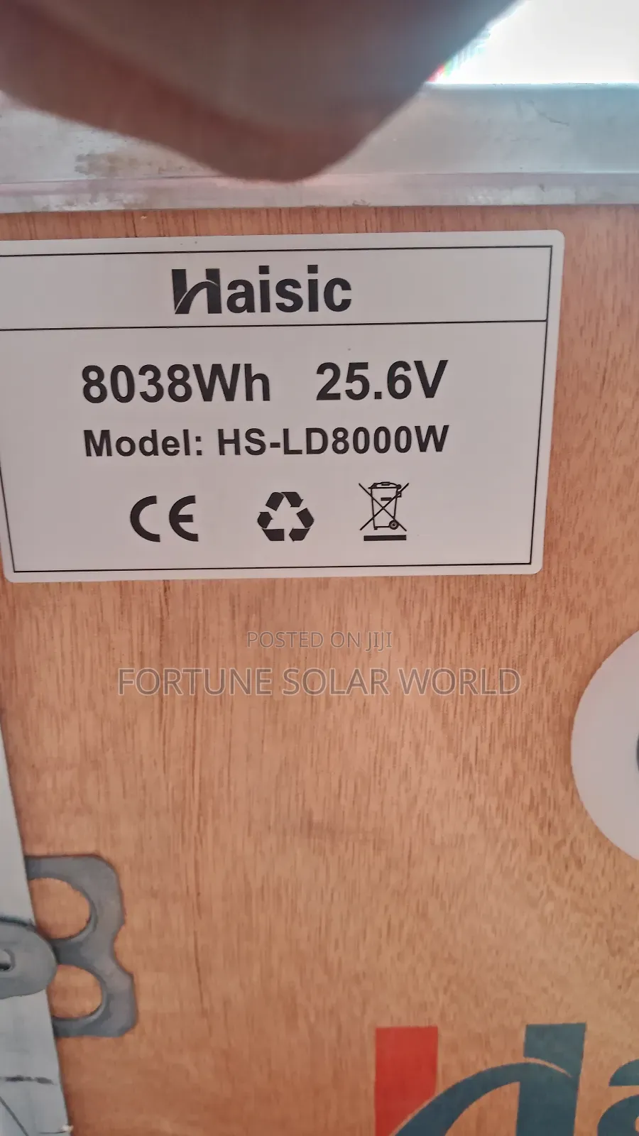 8kwh 24v Haisic Solar Lithium Ion Battery