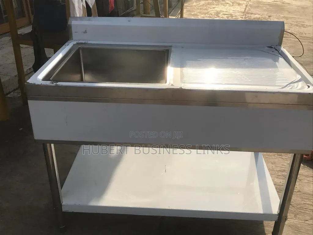 Industrial Kitchen Sink With Side