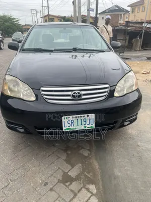Toyota Corolla Sedan 2004 Black