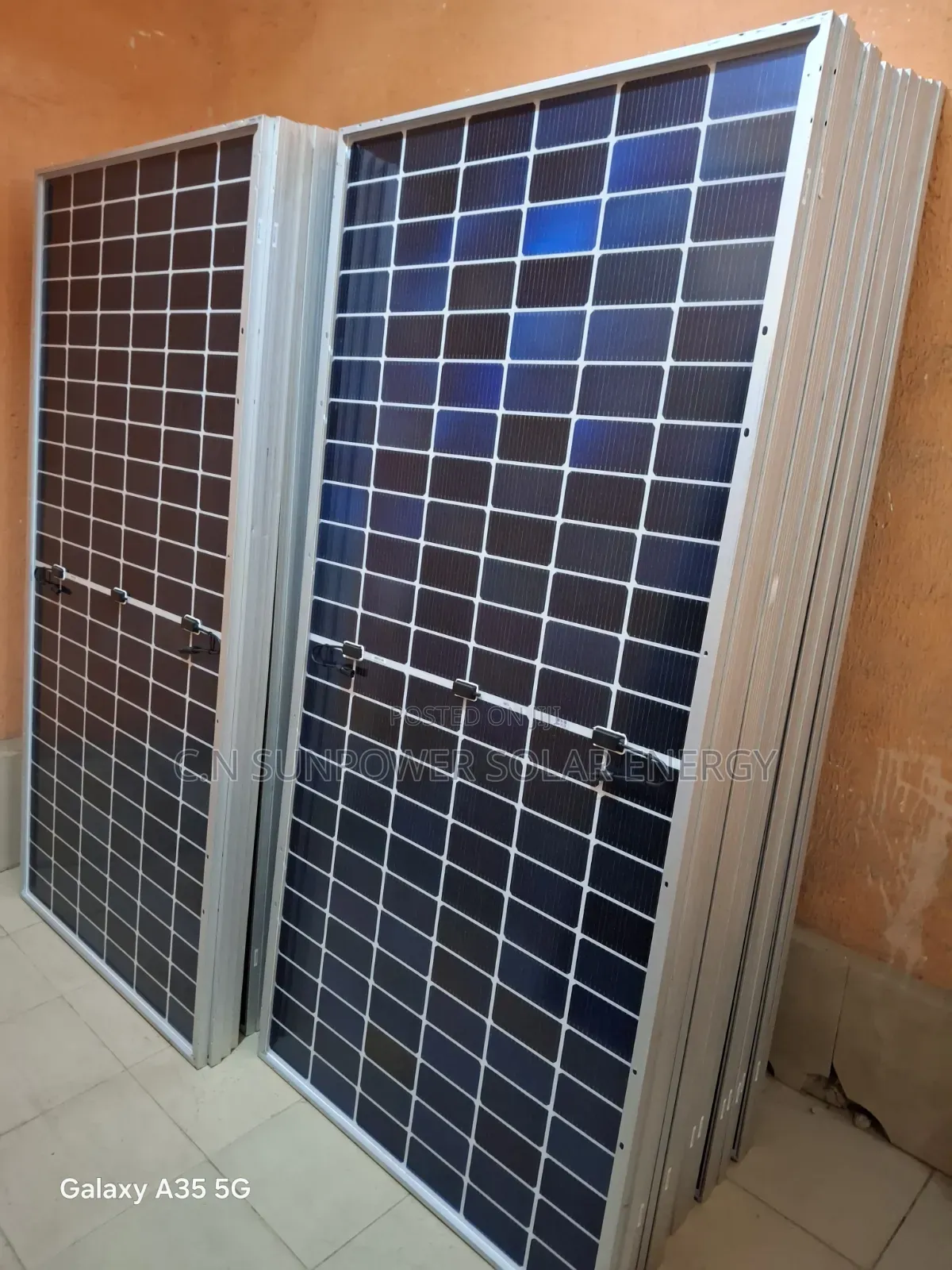 650watts/156cells Bificial Solar Panels