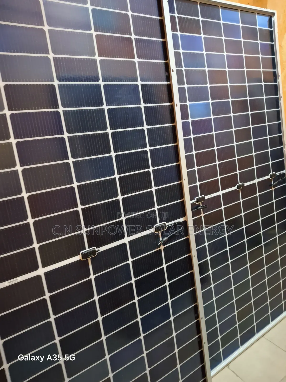 650watts/156cells Bificial Solar Panels