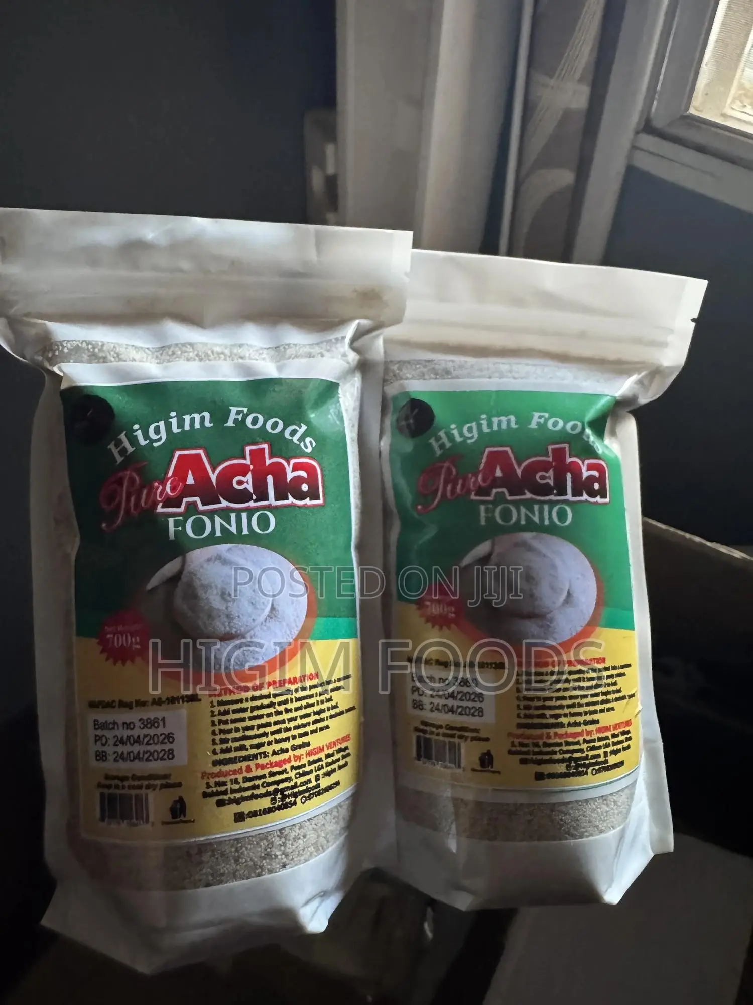 Pure Acha/Fonio