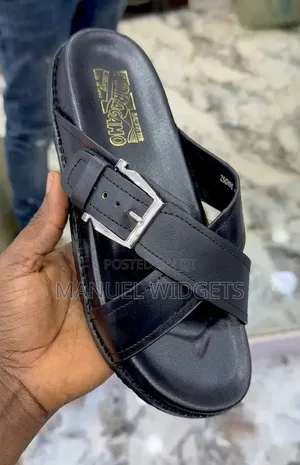 Salvatore Ferragamo Men’S Slides – Premium Quality (Fully Boxed)