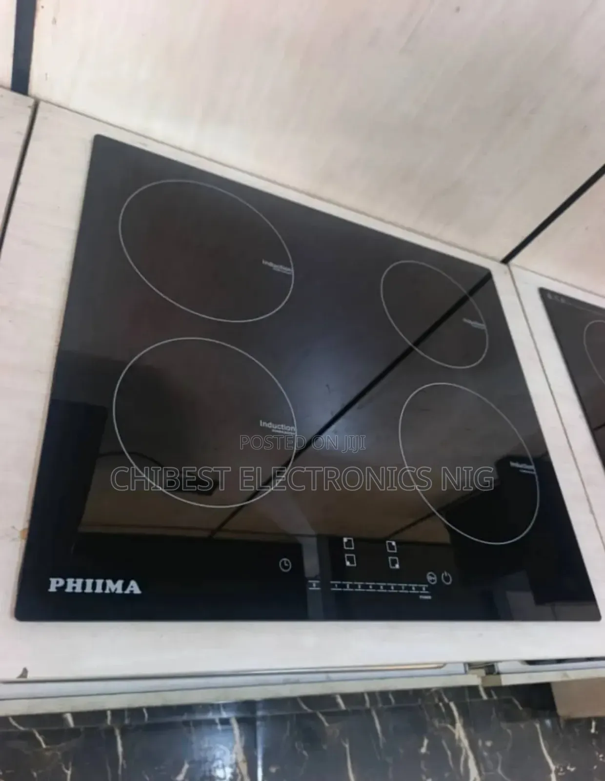Original Phiima Inbuilt Induction Automatic 4 Burners Electric Cooker