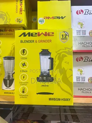 Mewe 1000w Blender Grinder (Mwbgm-Hs06y)