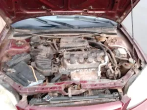 Honda Civic DX 4dr Sedan (1.7L 4cyl 4A) 2002 Red
