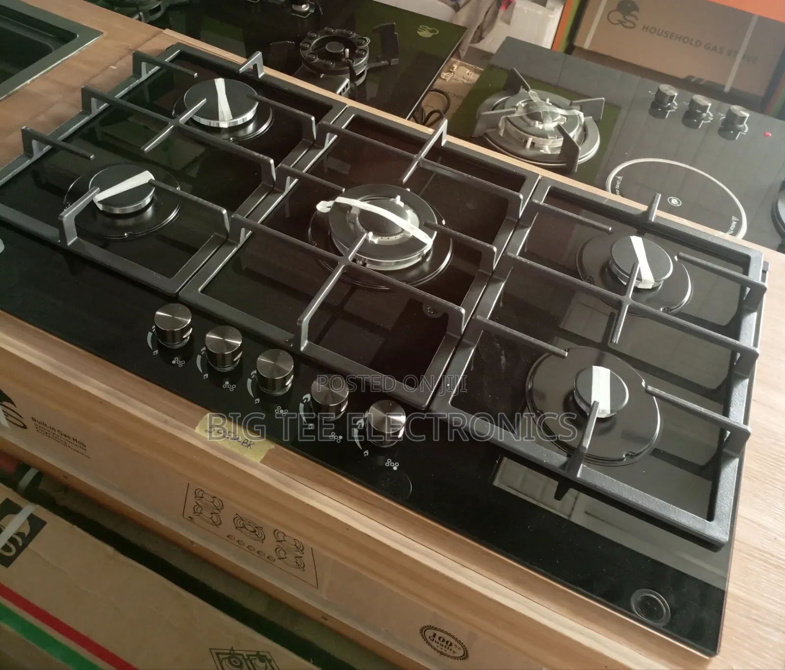 Gs Inbuilt 5burner Cooker