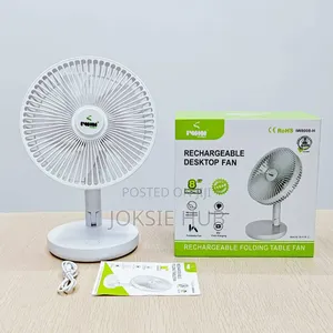 Iwin Rechargeable Desktop Fan