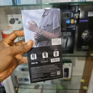 Haino Teko Rw-56 Smartwatch With Three Interchangeable Straps.