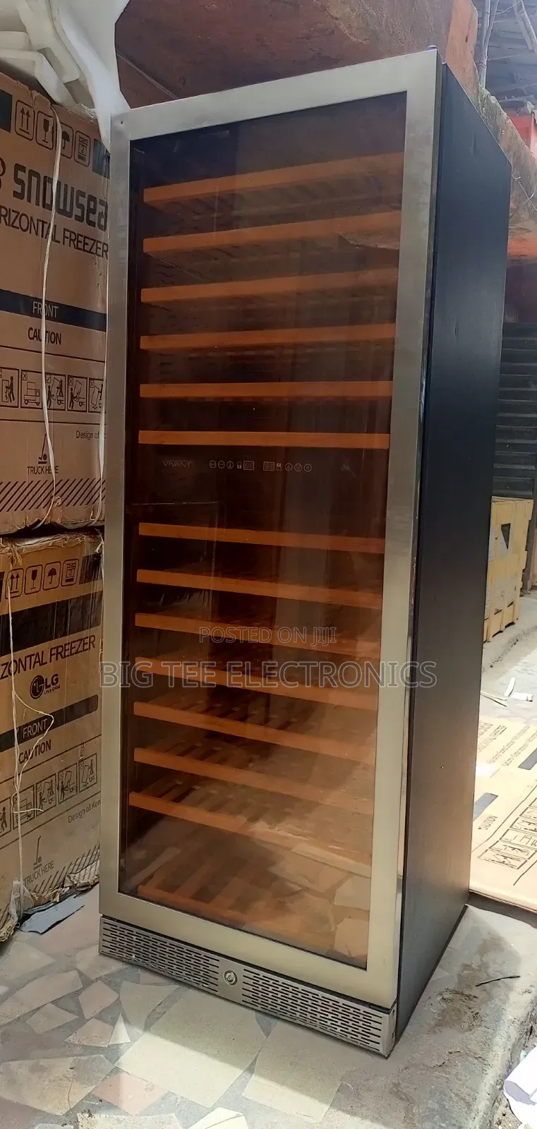 Industrial Wine Chiller Display