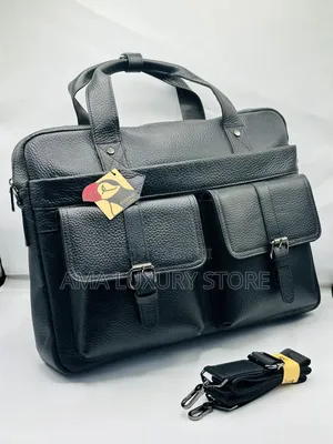 Uzhiniao Genuine Leather Luxury Laptop/Office Bags