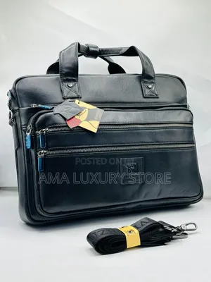Uzhiniao Genuine Leather Luxury Laptop/Office Bags